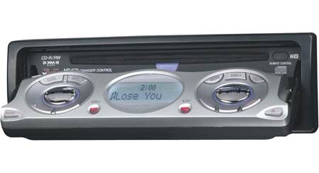 Sony CDX-M8800 CD/MP3 receiver with CD changer controls at Crutchfield