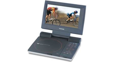 Toshiba SD-P1600 Portable DVD player with 7