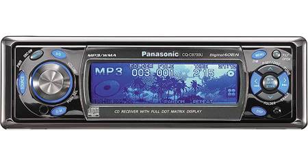 Panasonic MXE CQ-C9801U CD player with MP3 / WMA playback at Panasonic MXE CQ-C9801U CD player with MP3 / WMA playback at
