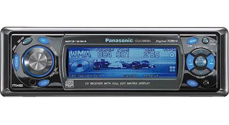 Panasonic MXE CQ-C9801U CD player with MP3 / WMA playback at