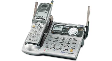 Panasonic KX-TG5771S 5.8 GHz expandable cordless phone system with