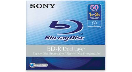Sony Blank Blu-ray Disc