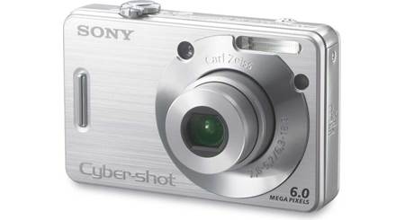 Sony Cyber-shot DSC-W55 (Silver) 7.2-megapixel digital camera at
