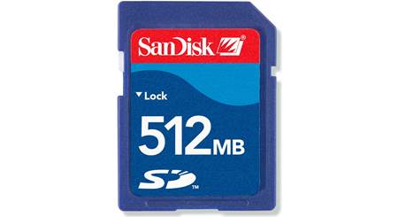 SanDisk Ultra® II SD™ Memory Card (512MB) at Crutchfield