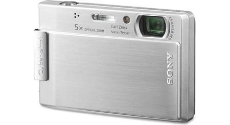 Sony Cyber-shot DSC-T200 (Silver) 8.1-megapixel digital