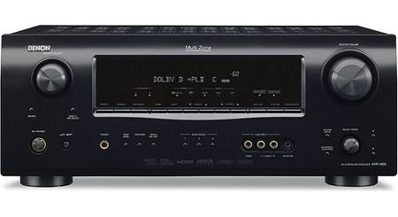 Denon AVR-1610 Home theater receiver with HDMI switching at