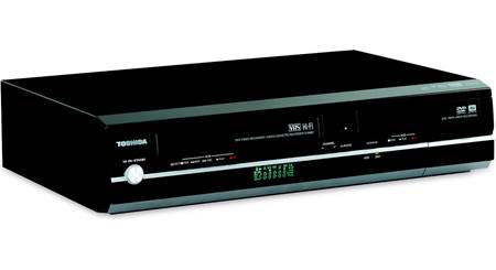 t DVD Toshiba DVR670 DVD recorder/HiFi VCR combo with built-in