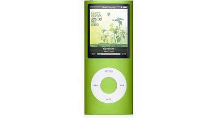 Apple iPod nano® 8GB (Green) Digital media player with FM radio