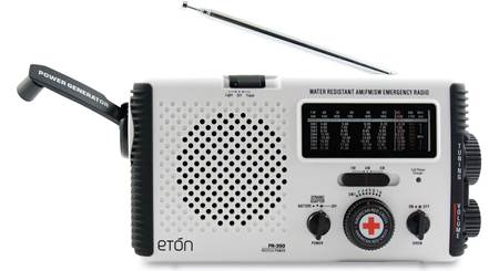 Etón Solarlink FR600 Hand-cranked, solar-powered emergency radio at