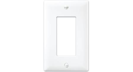 On-Q Decorator Wall Plate (White, Decora-style)