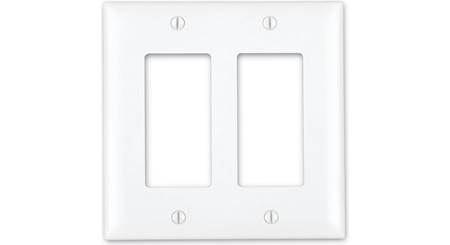 On-Q Decorator Wall Plate (White, Decora-style)