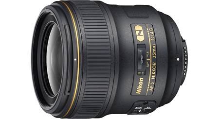 Nikon AF-S DX Nikkor 35mm f/1.8G Standard prime lens for DX format