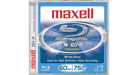 Maxell BD-R Blu-ray camcorder disc