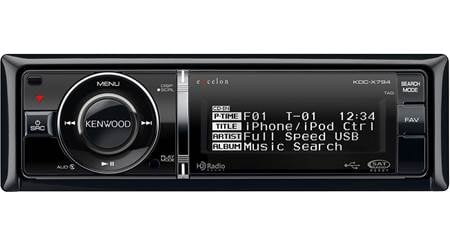 Kenwood Excelon KDC-X895 CD receiver at Crutchfield
