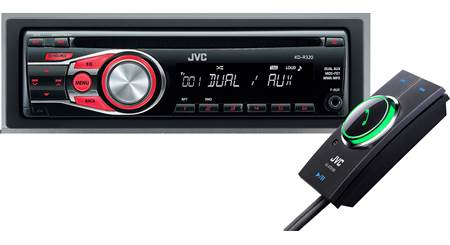 JVC CD Receiver / Bluetooth® Adapter Package