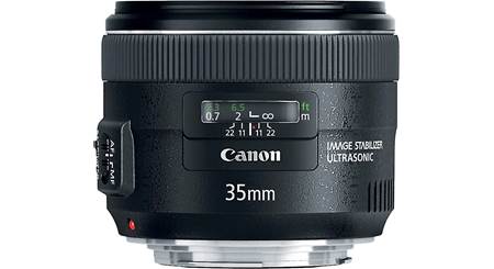 Canon EF 35mm f/2 IS USM Wide-angle prime lens for Canon EOS SLR
