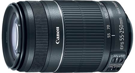 Canon EF-S 55-250mm f/4-5.6 IS STM Telephoto zoom lens for APS-C