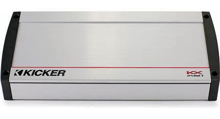 Kicker 44KXA2400.1 Mono subwoofer amplifier — 2,400 watts