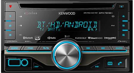 Kenwood eXcelon DPX791BH CD Receiver with Built-in Bluetooth and HD Radio