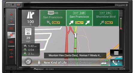 AVIC-5200NEX - In-Dash Navigation AV Receiver with 6.2” WVGA
