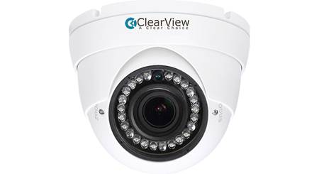 ClearView IP-82A Weatherproof HD mini dome camera with 100-foot night ...