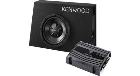 Kenwood P-W100B 150-Watt Bass Package