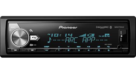 Pioneer MVH-S501BS Digital media receiver not play CDs) at Crutchfield