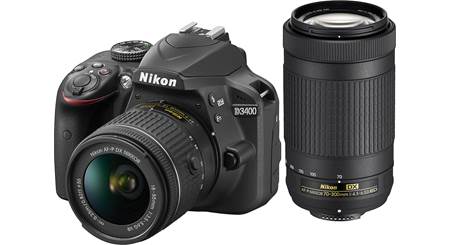 Nikon D3400 Two Lens Kit