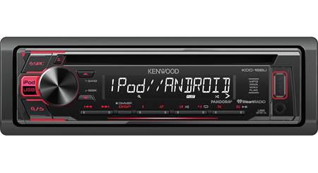 2X 6.5-6.75 4-Way Stereo Speaker 4-Channel Amplifier Kenwood KDC168U Car Radio USB AUX CD Player Receiver Amp Kit Bundle with 2X TSA1676R 6.5 3-Way Car Audio Speakers