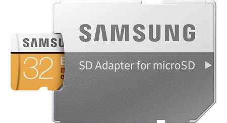 Samsung EVO microSDHC Memory Card