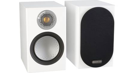 Monitor Audio Silver 50 7G (Satin White) Bookshelf speakers at Crutchfield