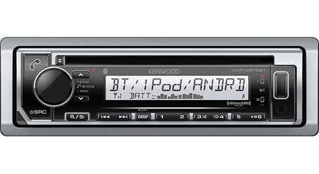 Kenwood KMR-D375BT Marine CD receiver with Bluetooth® at Crutchfield