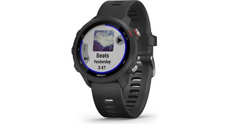 Garmin Forerunner 255 Music (Black) GPS running watch with music player at  Crutchfield