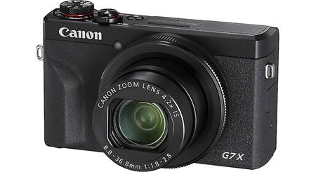 Canon PowerShot G7 X Mark III (Black) 20.1-megapixel digital camera with 4.2 X optical zoom