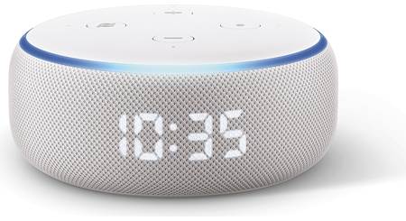 Amazon Echo Dot with Clock  (3rd Gen)