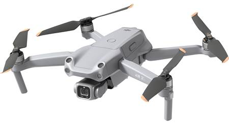 DJI Air 2S Aerial drone with gimbal-mounted 5.4K camera and remote  controller at Crutchfield