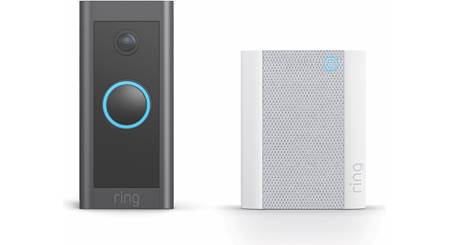 Ring Video Doorbell Wired Compact hardwired video doorbell at Crutchfield