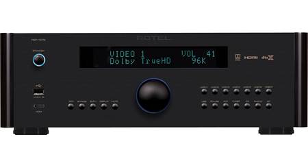 vitaliteit Massage Wennen aan Rotel RSP-1576MKII (Black) Home theater preamp/processor with 11.2-channel  processing, Dolby Atmos®, and Bluetooth® at Crutchfield