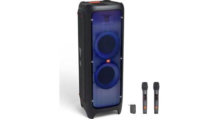 JBL PartyBox wireless 2 2 Wireless microphones 1000 Mics with speaker JBL compatible with party Powered Bluetooth® at Crutchfield