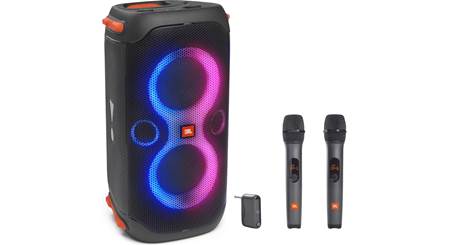 JBL PartyBox 110 160W Portable Party Wireless Speaker with Built-in Lights  (Pair)