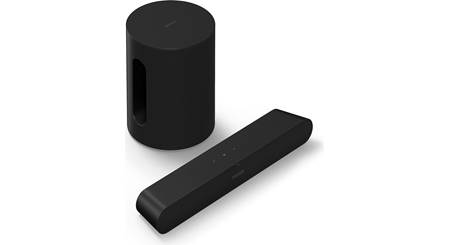 Fractie Trek tarwe Sonos Ray Compact 2.1 Home Theater Bundle (Black) Includes Sonos Ray sound  bar and Sub Mini at Crutchfield