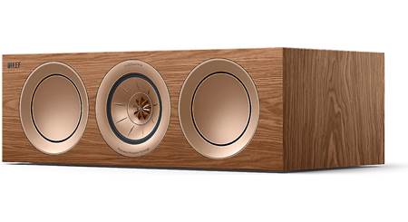 KEF R2 Meta (Walnut) Center channel speaker at Crutchfield