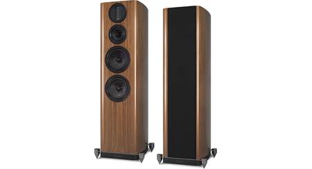 Wharfedale AURA 4 (Piano Walnut) Floor-standing speaker at Crutchfield