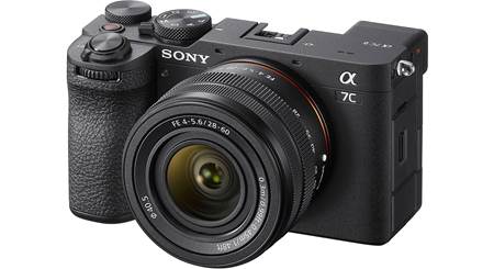 Sony Alpha 7C II Zoom Lens Kit Compact full-frame mirrorless camera with  Wi-Fi, Bluetooth®, and 28-60mm zoom lens at Crutchfield