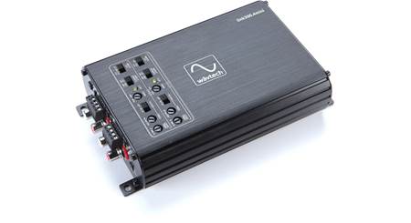 Wāvtech Link300.4 mini Compact 4-channel car amplifier — 50 watts