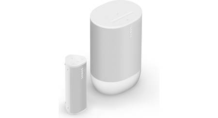 Sonos Move 2 and Roam 2 Bundle (White) Wireless portable