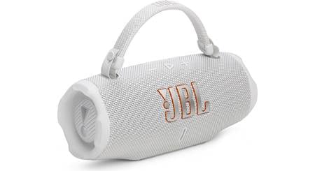 JBL Charge 6 (White) Waterproof portable Bluetooth® speaker at