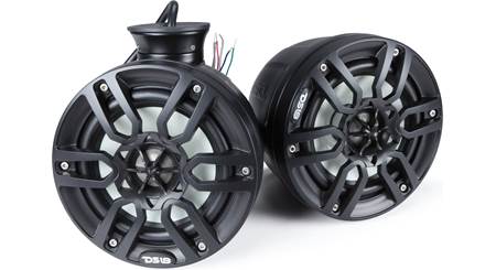 Kicker 45KMTDC65 (Charcoal/Black) Dual 6-1/2