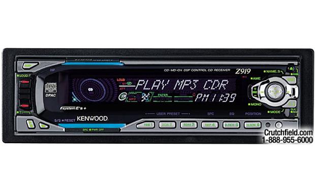 Kenwood eXcelon Z919 MP3-capable CD receiver with CD changer 