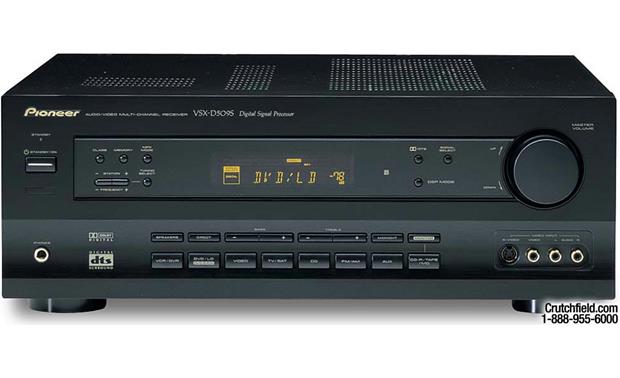 Pioneer VSX-D509S A/V Receiver With Dolby Digital And DTS At Crutchfield